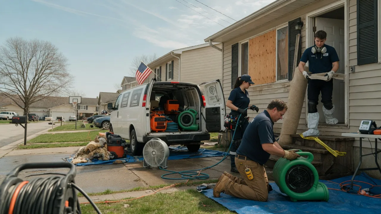 Water Damage Restoration in Remus, MI near me